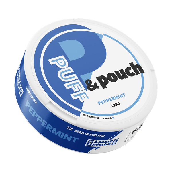 Puff and Pouch Peppermint 12mg Snus
