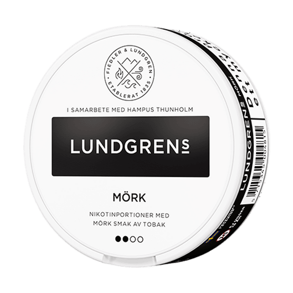 Lundgrens Mörk nikotinportioner