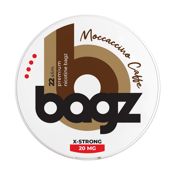 Νικοτίνης φακελάκια Bagz Moccaccino Caffe Max 20mg