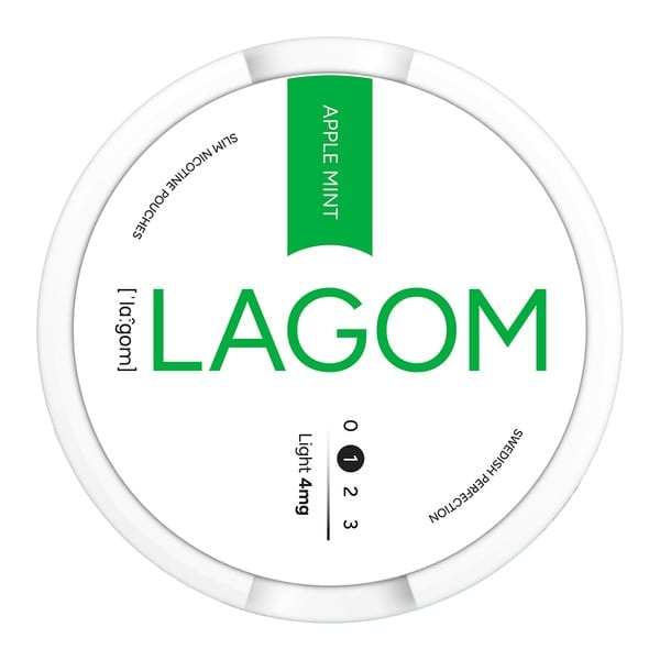 LAGOM Apple Mint Light 4mg Snus