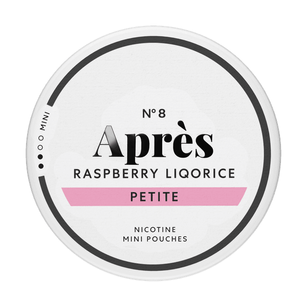 Après Raspberry Liqorice Mini nikotiinipussit