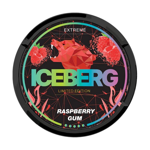 ICEBERG Raspberry Gum Extreme Snus
