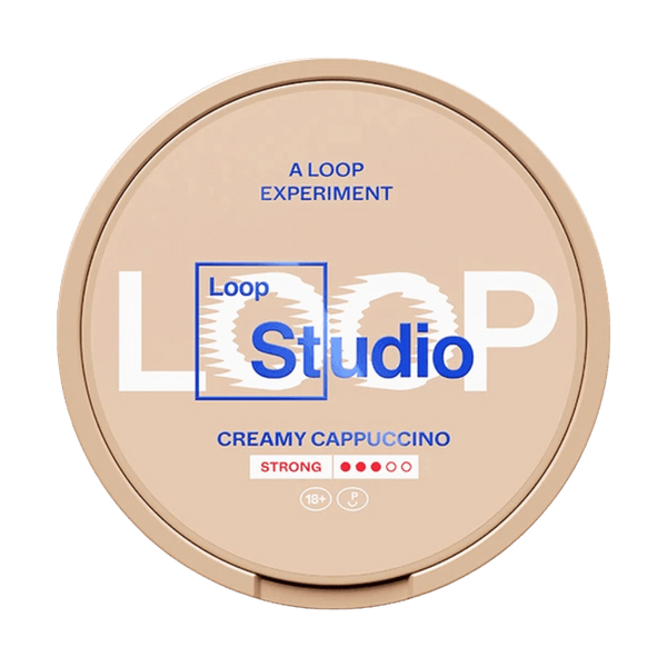 LOOP LOOP Creamy Cappuccino Strong Snus